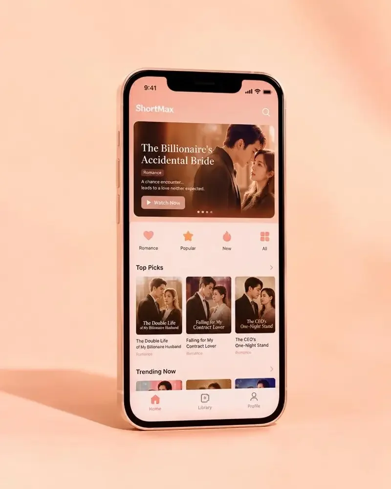 AI看片软件APP - 甜宠短剧随身追 AI看片软件APP甜宠短剧首页界面